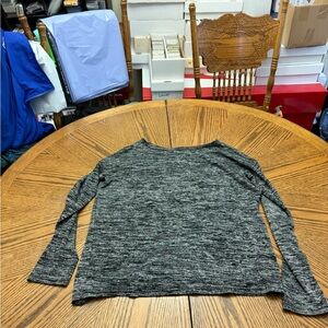 GAP Charcoal Knit Top